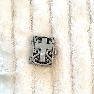 Silver and Gold Locket Pendant